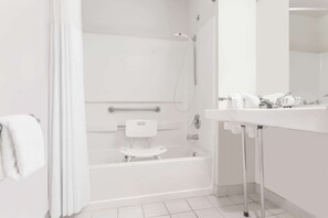 Standard Room, 1 Queen Bed, Accessible | In-room safe, individually decorated, individually furnished, desk