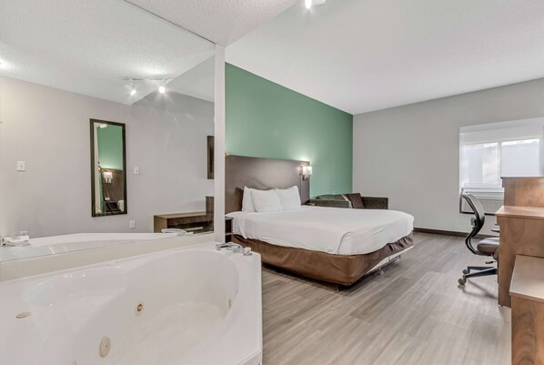 Kamer, 1 kingsize bed, niet-roken | 2 slaapkamers, een bureau, verduisterende gordijnen