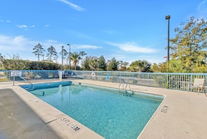 Seasonal outdoor pool