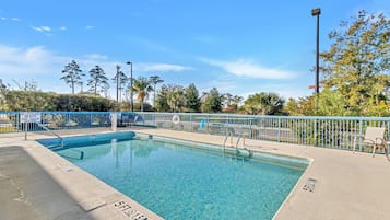 Seasonal outdoor pool