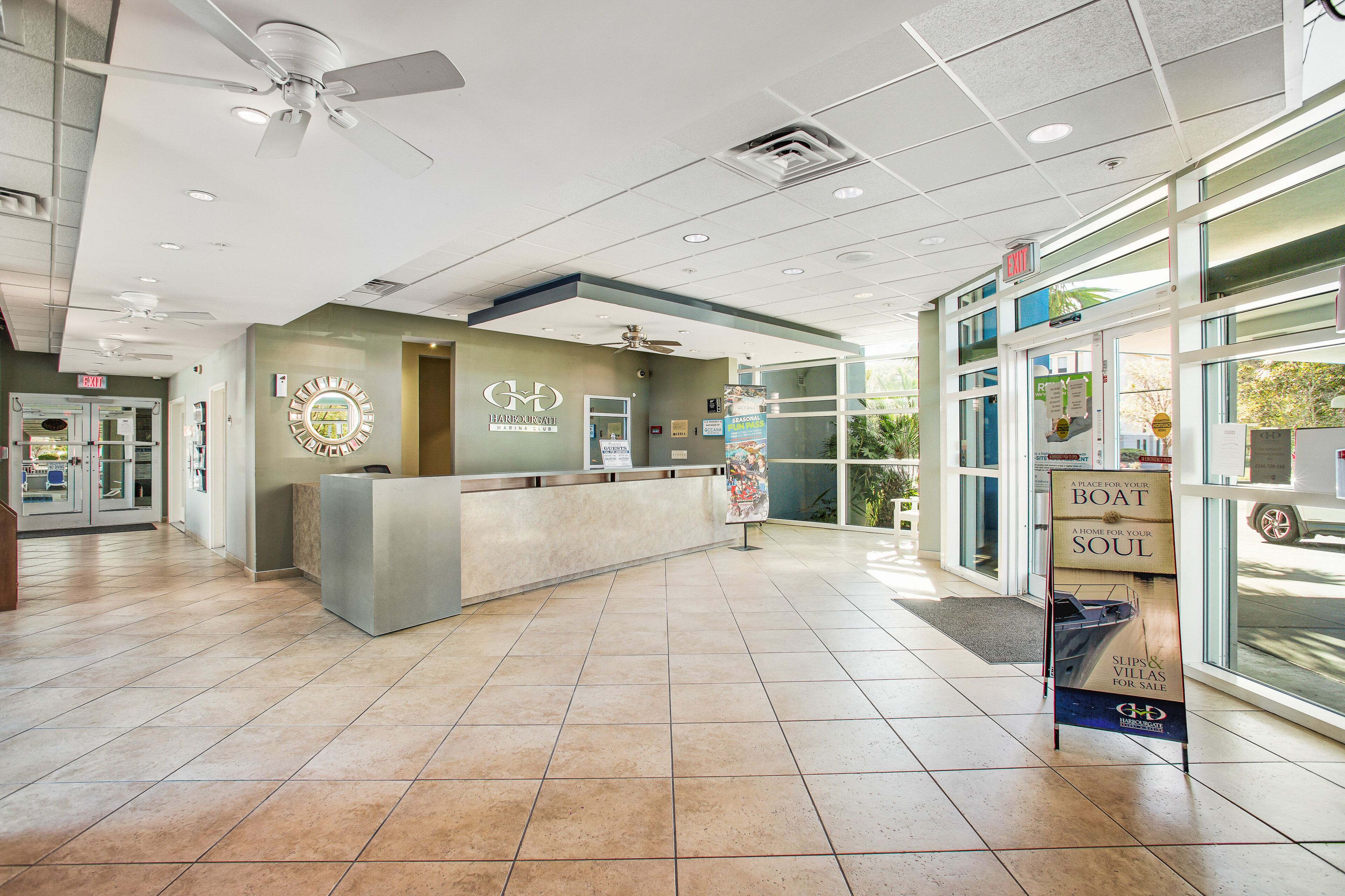 Check-in/check-out kiosk