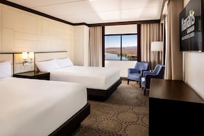South Tower Riverview 2 Queens Non-smoking | Hypo-allergenic bedding, pillow-top beds, desk, laptop workspace
