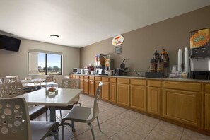 Petit déjeuner à emporter compris tous les jours