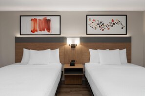 Room, 2 Queen Beds, Non Smoking, Kitchenette | Premium bedding, desk, blackout drapes, iron/ironing board - Hawthorn Extended Stay by Wyndham Jackson (Jackson)