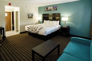 Suite, 1 King Bed with Sofa bed, Non Smoking | Desk, blackout drapes, iron/ironing board, free cribs/infant beds - Sleep Inn & Suites Knoxville West (Farragut)