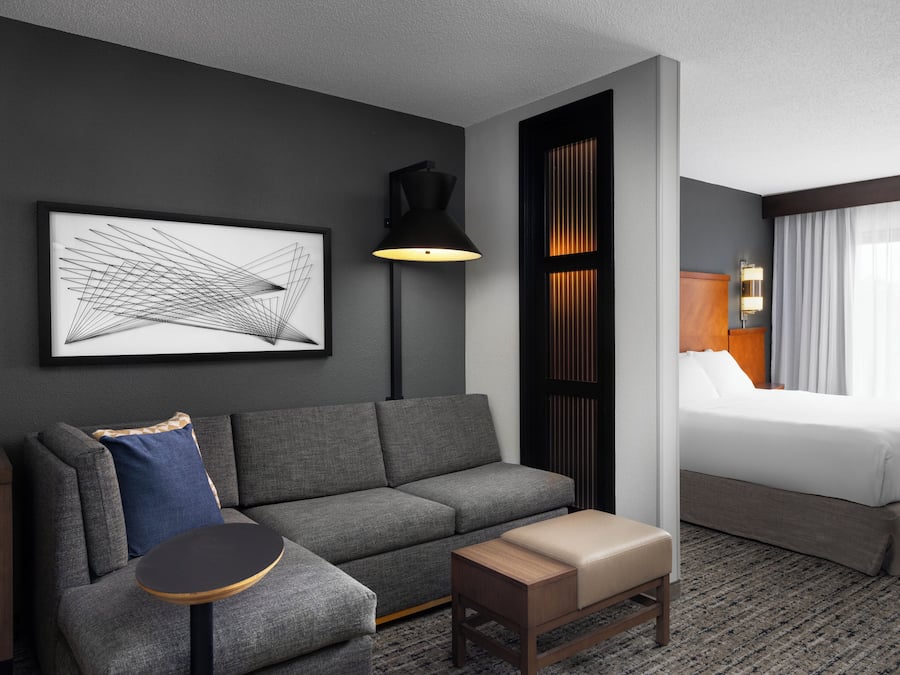 Premium bedding, pillowtop beds, in-room safe, desk