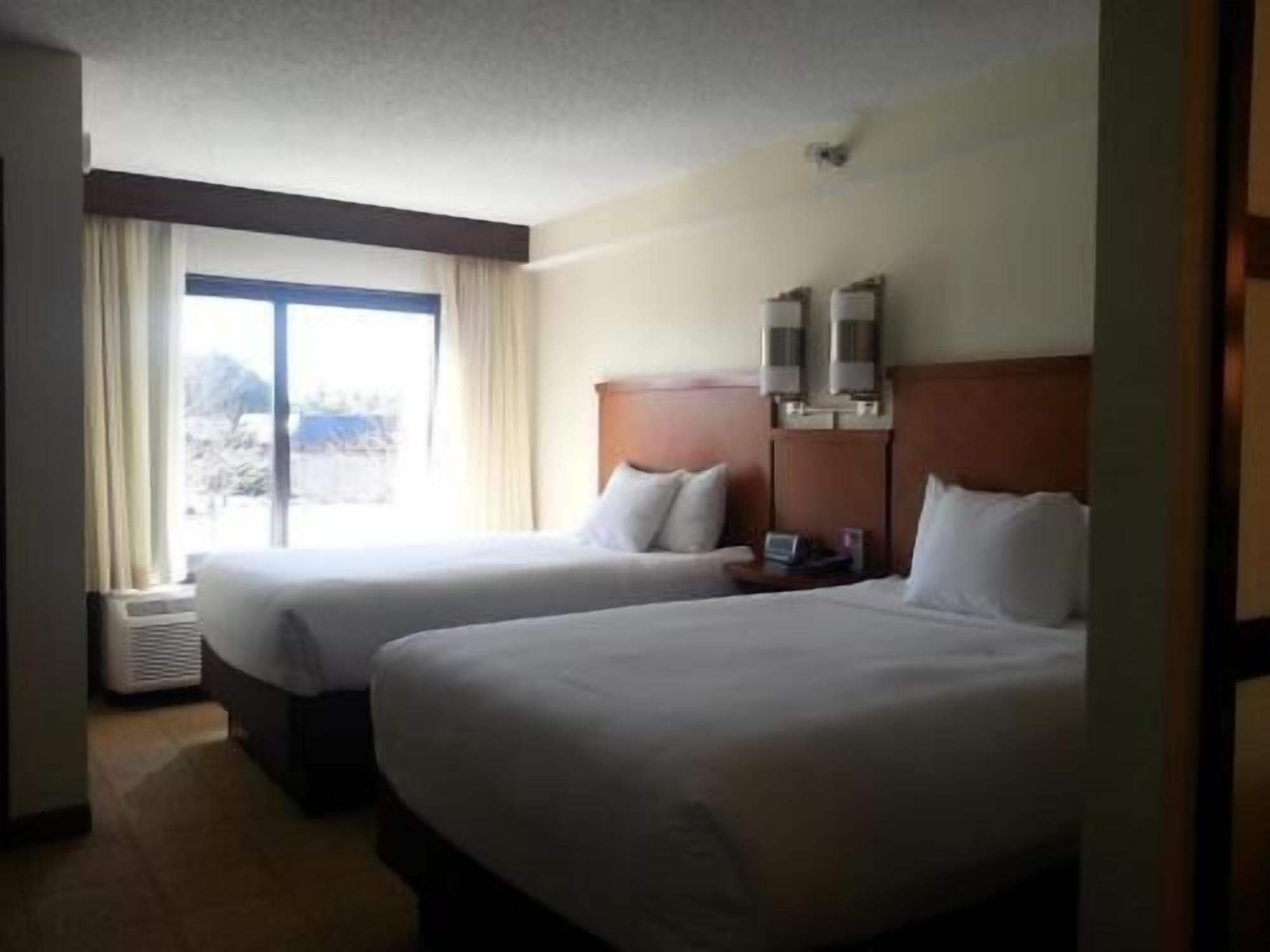 Premium bedding, pillowtop beds, in-room safe, desk