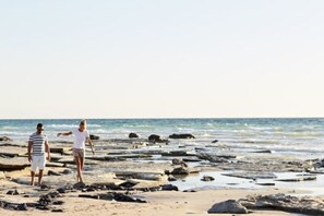 Plage, sable blanc