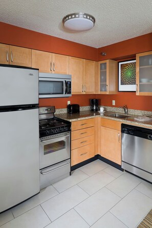 1 bedroom, desk, blackout drapes, iron/ironing board
