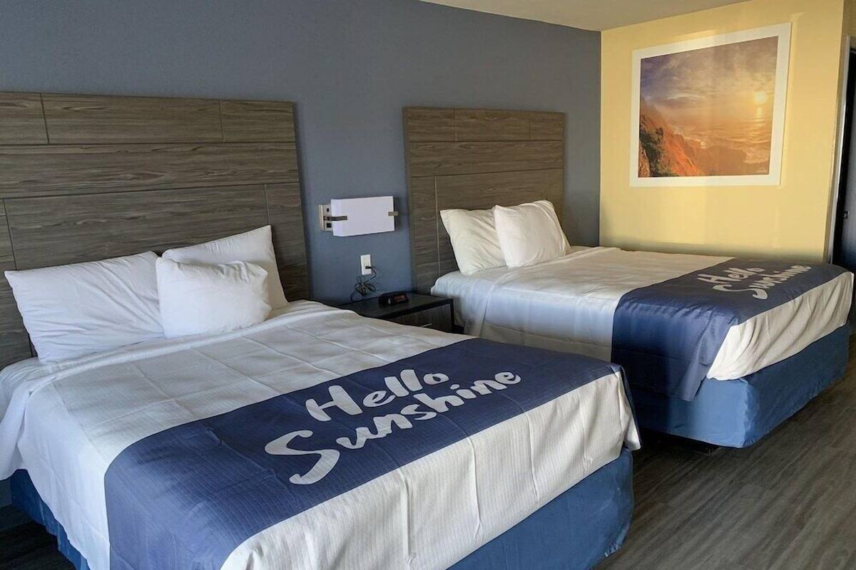 In-room safe, desk, iron/ironing board, free cribs/infant beds