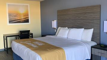 In-room safe, desk, iron/ironing board, free cribs/infant beds