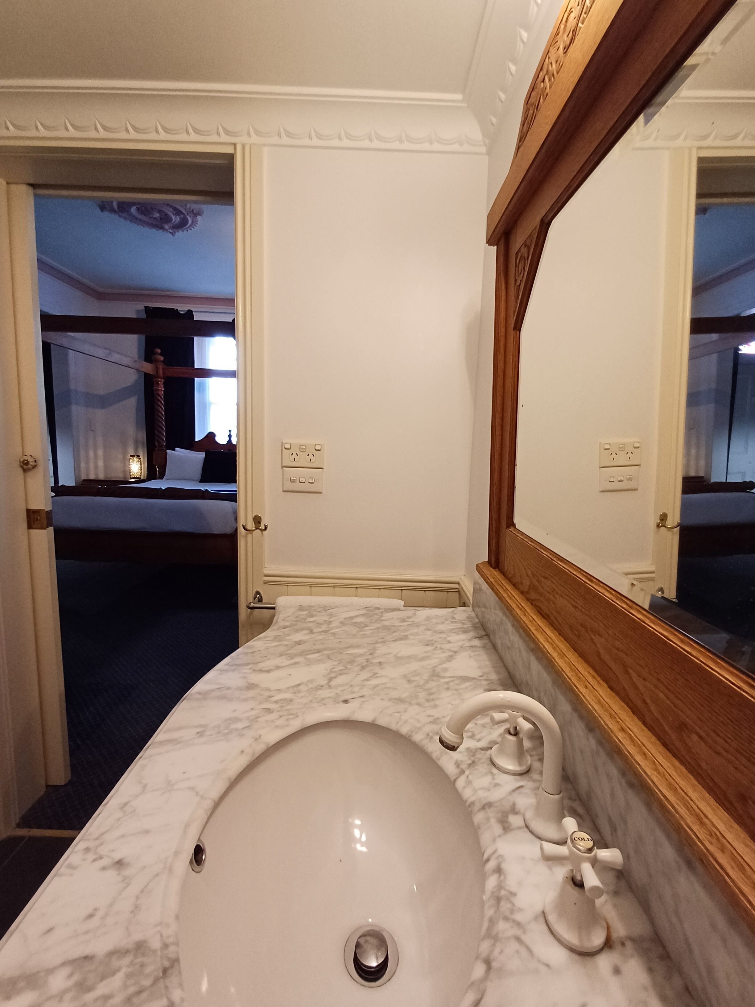 superior double room | bathroom | shower, free toiletries, hair dryer, towels