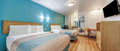 Rideaux occultants, Wi-Fi gratuit, draps fournis, réveils