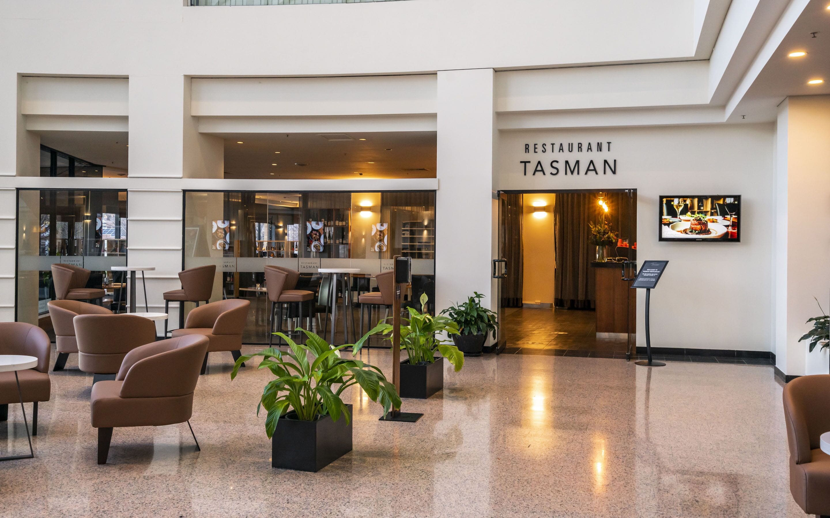 breakfast, lunch and dinner served