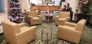 Sala de estar en el lobby