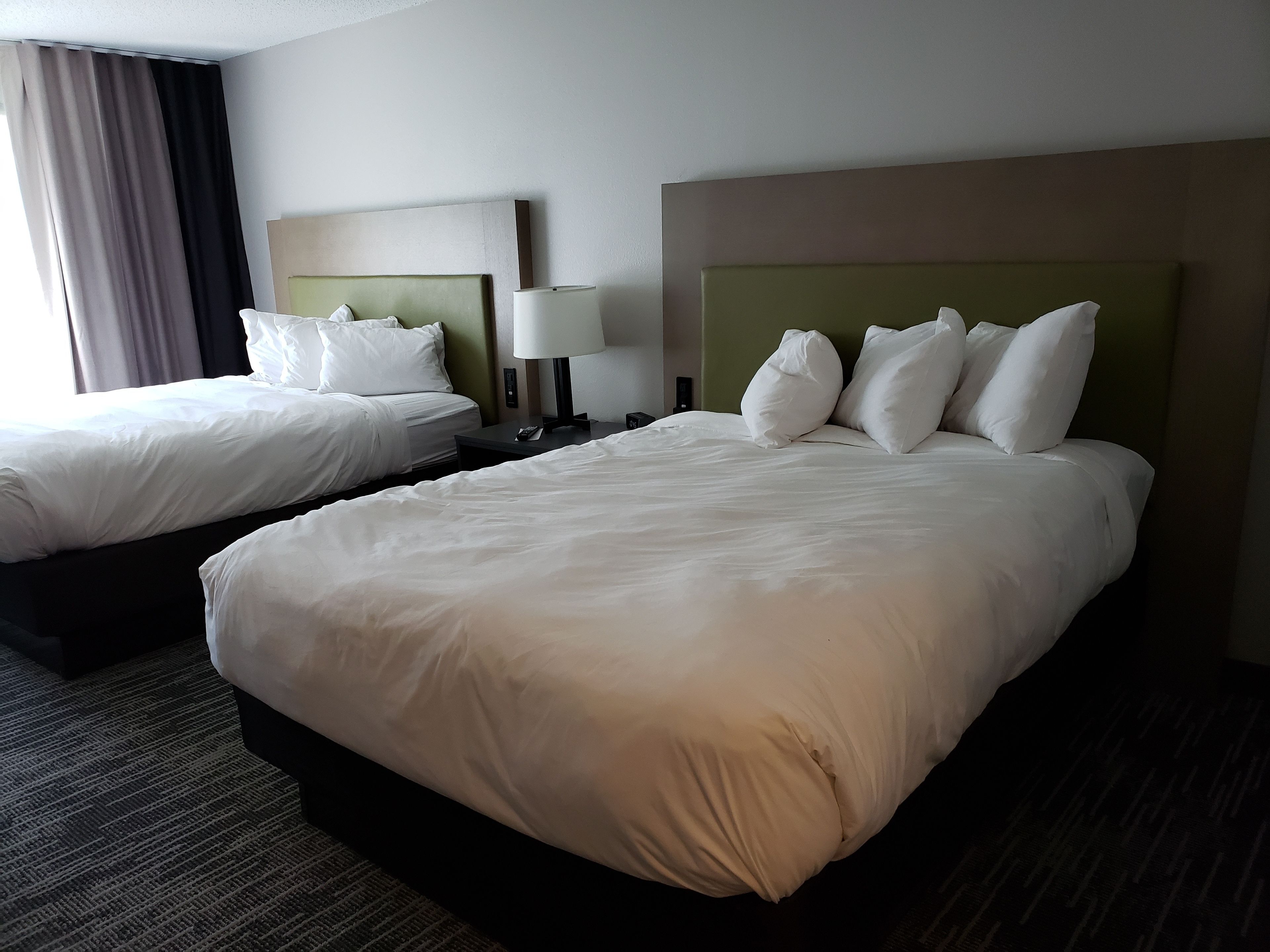 1 bedroom, desk, laptop workspace, iron/ironing board