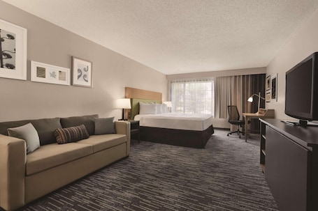Studio Suite, 1 King Bed, Non Smoking | Desk, laptop workspace, iron/ironing board, free WiFi. Country Inn & Suites by Radisson, Detroit Lakes, MN