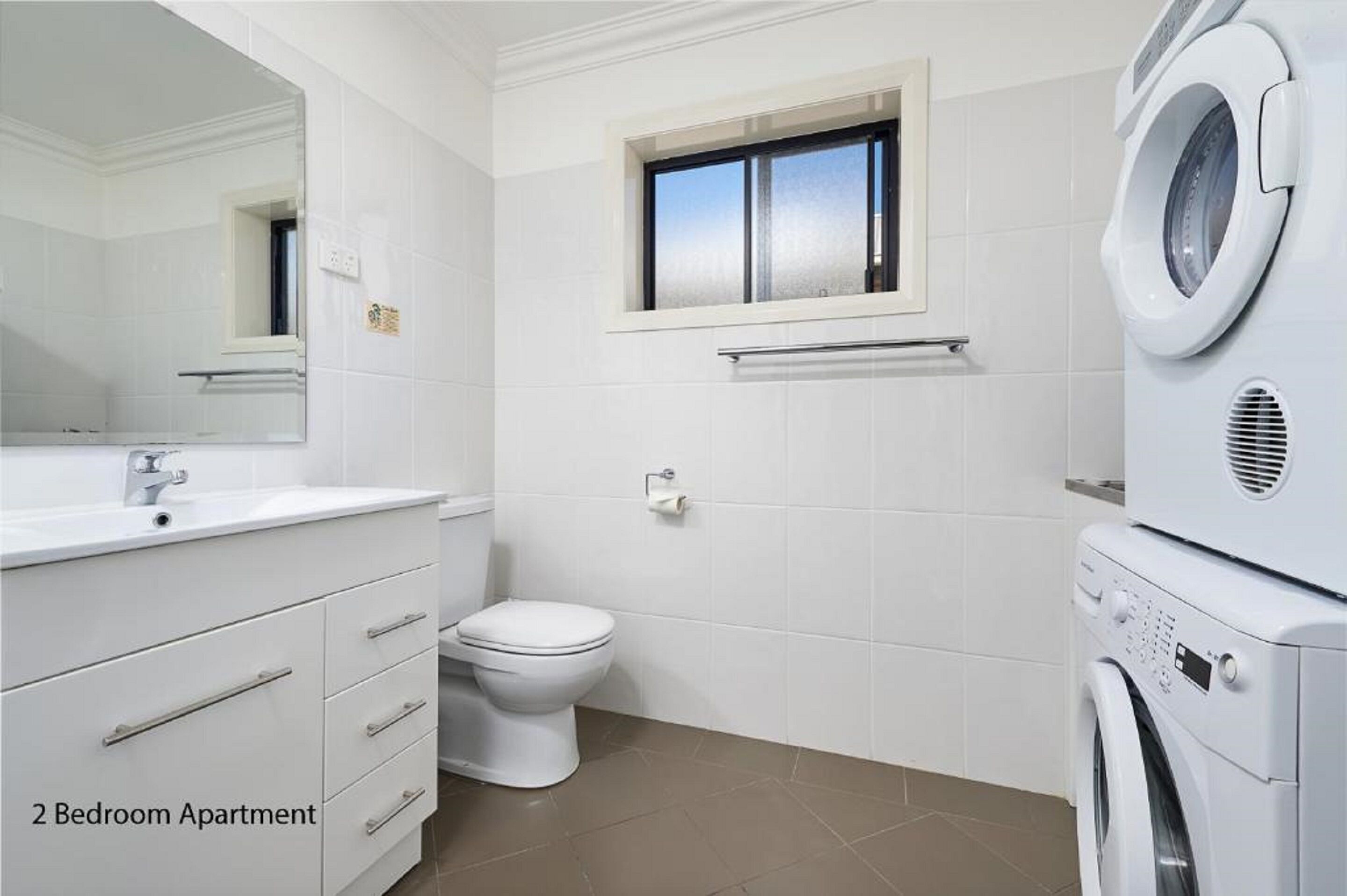 two bedroom apartment | bathroom | shower, free toiletries, hair dryer
