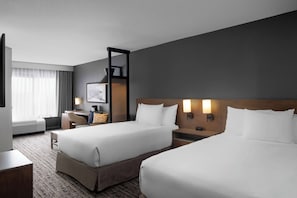 Egyptian cotton sheets, premium bedding, pillow-top beds, in-room safe