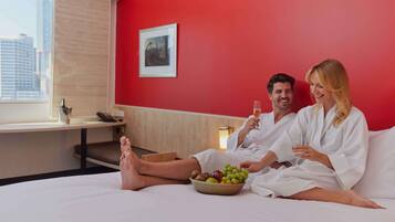 In-room safe, desk, blackout drapes, iron/ironing board