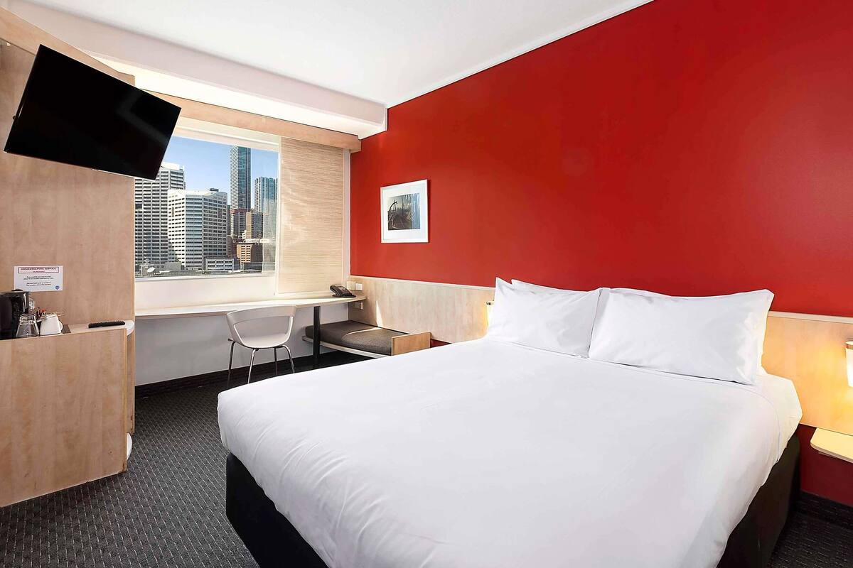 In-room safe, desk, blackout curtains, iron/ironing board