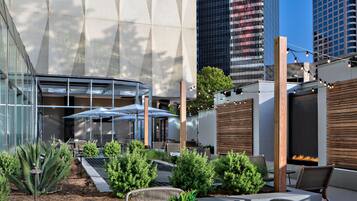 Vue depuis lâhĂ©bergement