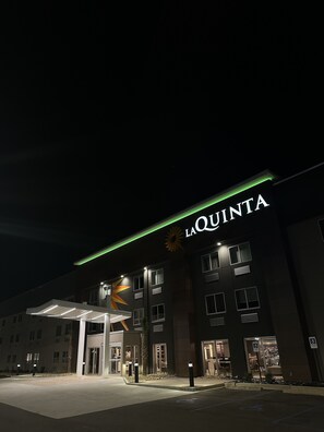 Front of property – evening/night