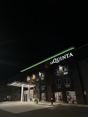 Front of property – evening/night