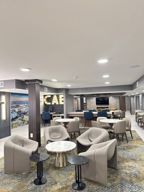 Sala de estar en el lobby