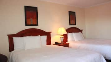 Standard Room, 2 Double Beds, Non Smoking (Interior) | Desk, free WiFi