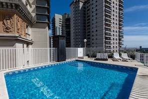 Seasonal outdoor pool