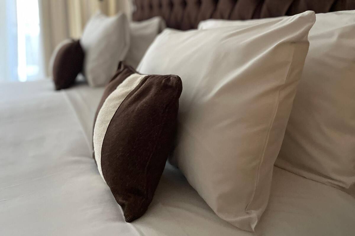 1 camera, biancheria da letto di alta qualità, materassi a doppio strato