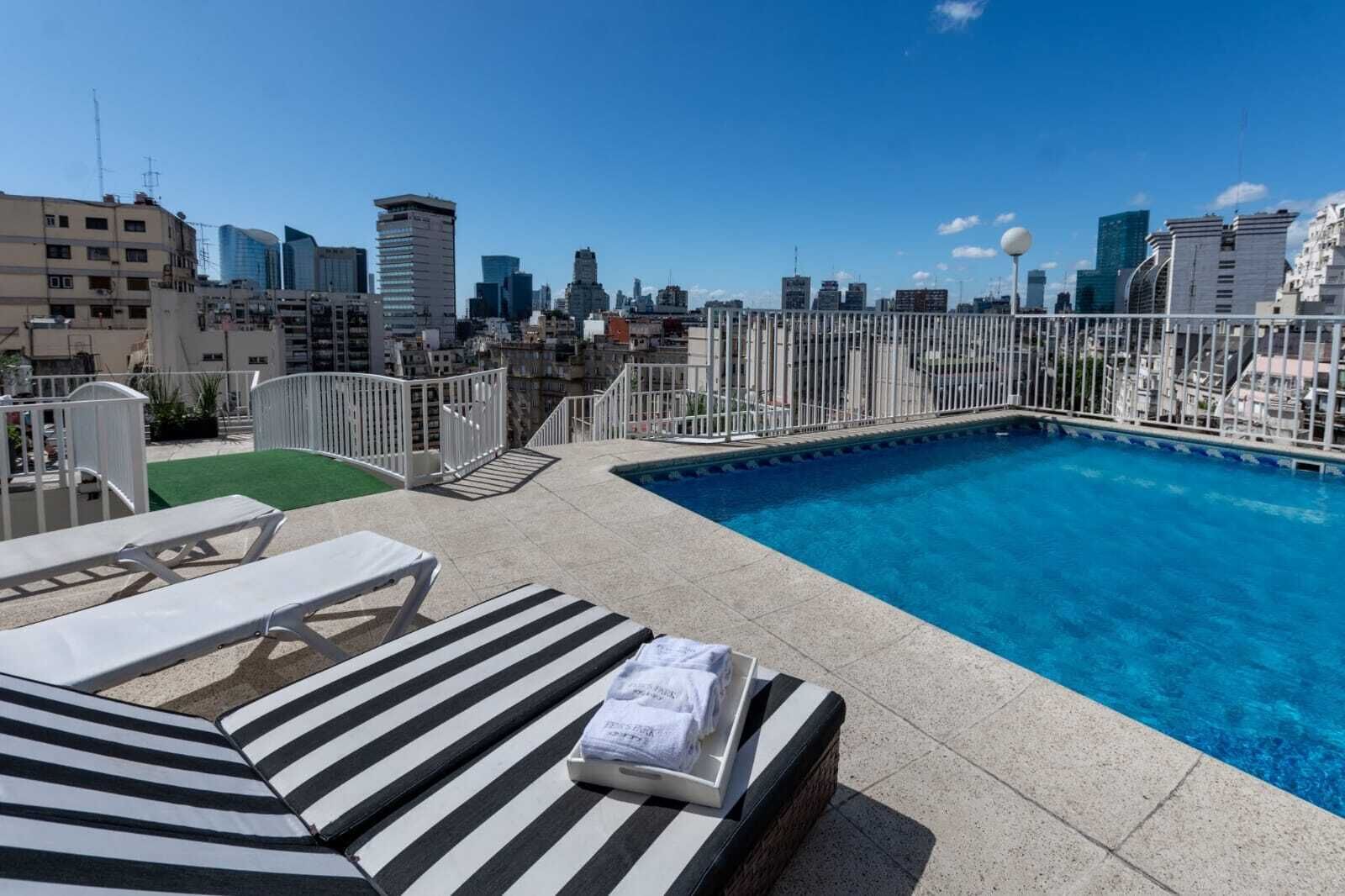 Seasonal outdoor pool