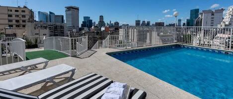 Seasonal outdoor pool