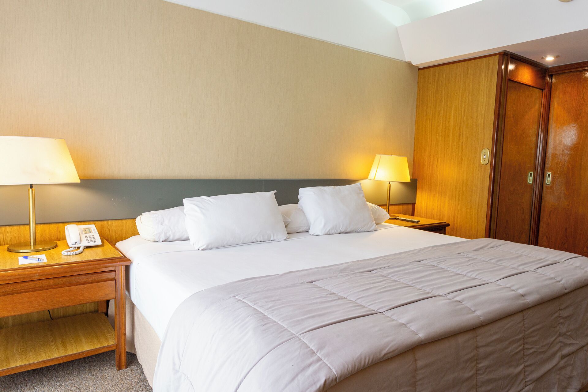 Standard Double Matrimonial | Premium bedding, in-room safe, desk, free cribs/infant beds