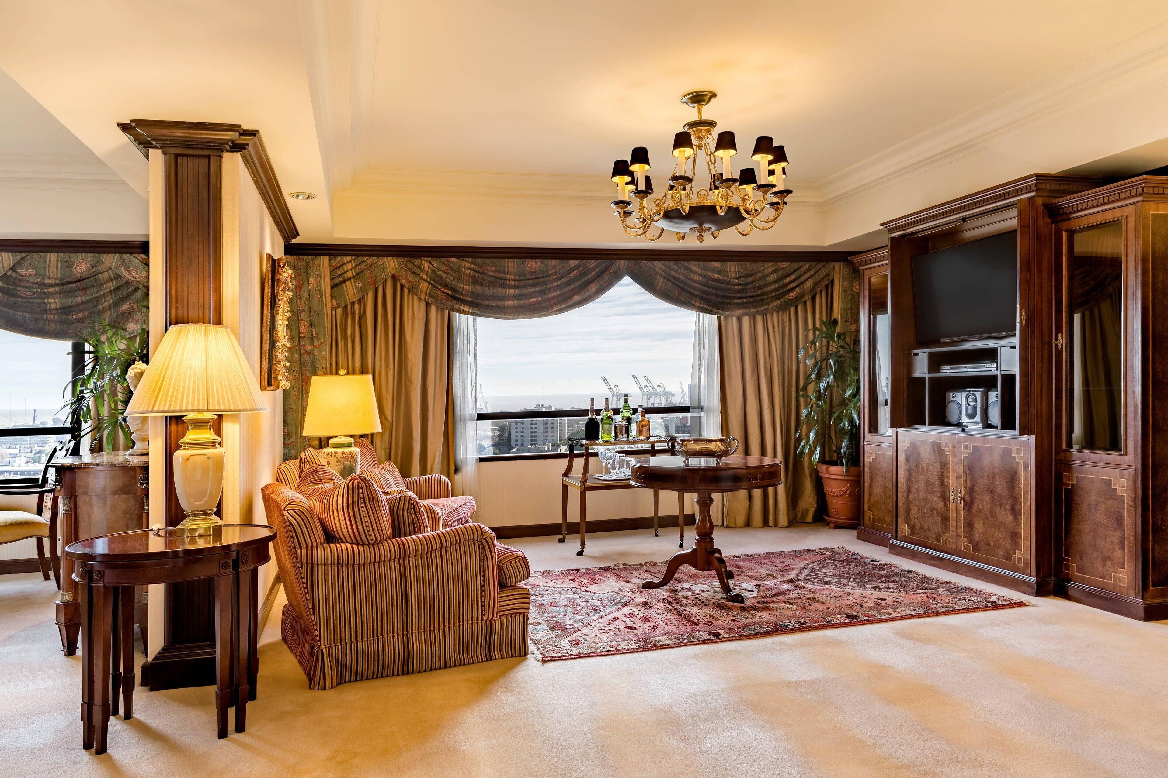 presidential suite, 1 bedroom, non smoking, terrace | living room | led tv, dvd player, pay films