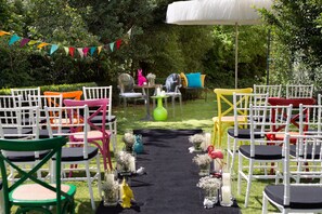 Espace mariage en plein air