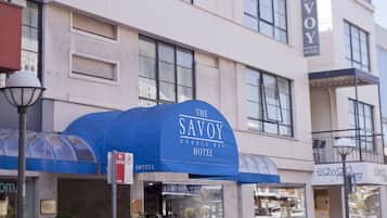 Fassade der Unterkunft