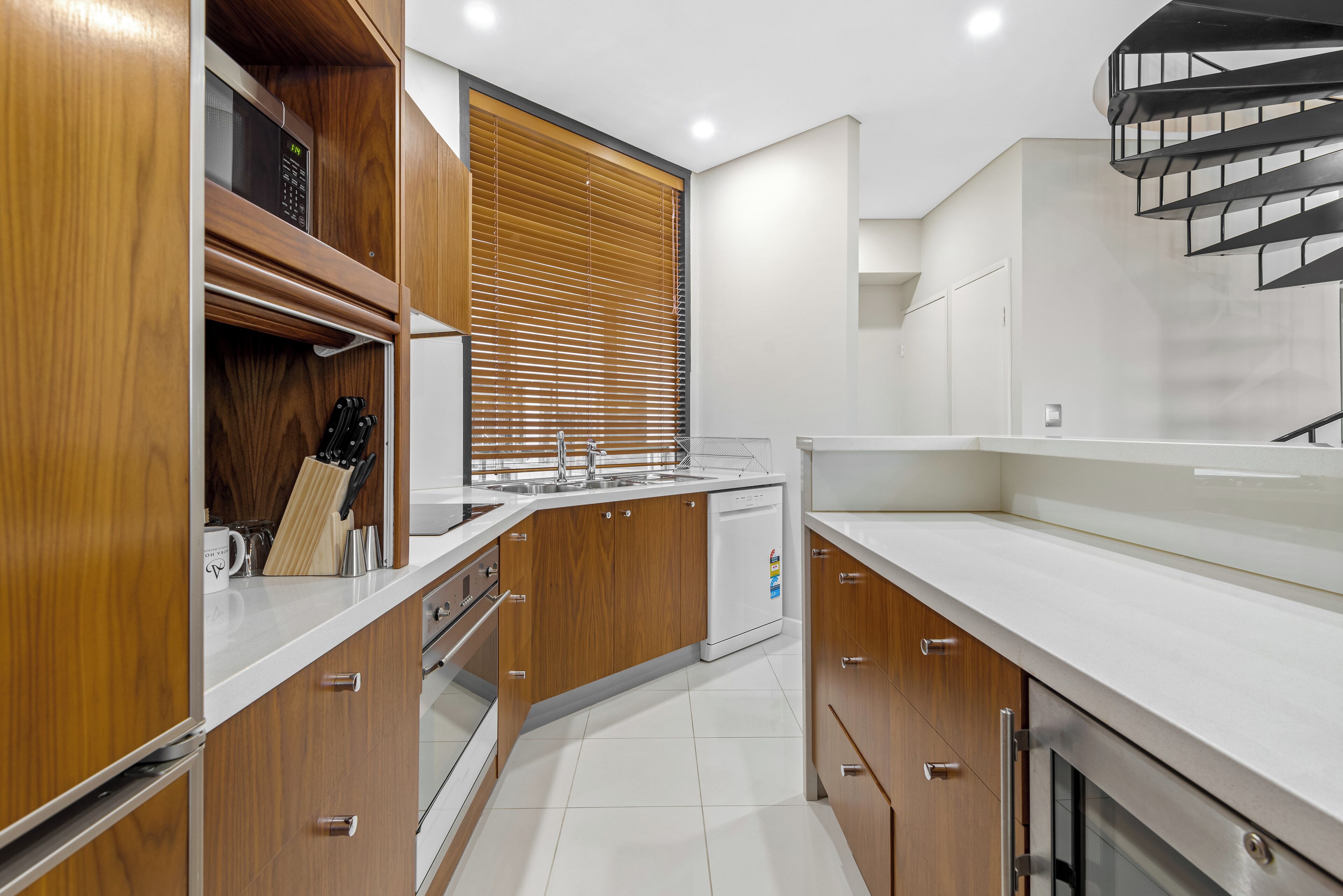 premium penthouse | private kitchenette | fridge, coffee/tea maker, electric kettle