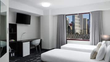 Quarto superior, 2 camas de solteiro | Roupas de cama antialérgicas, cofres nos quartos
