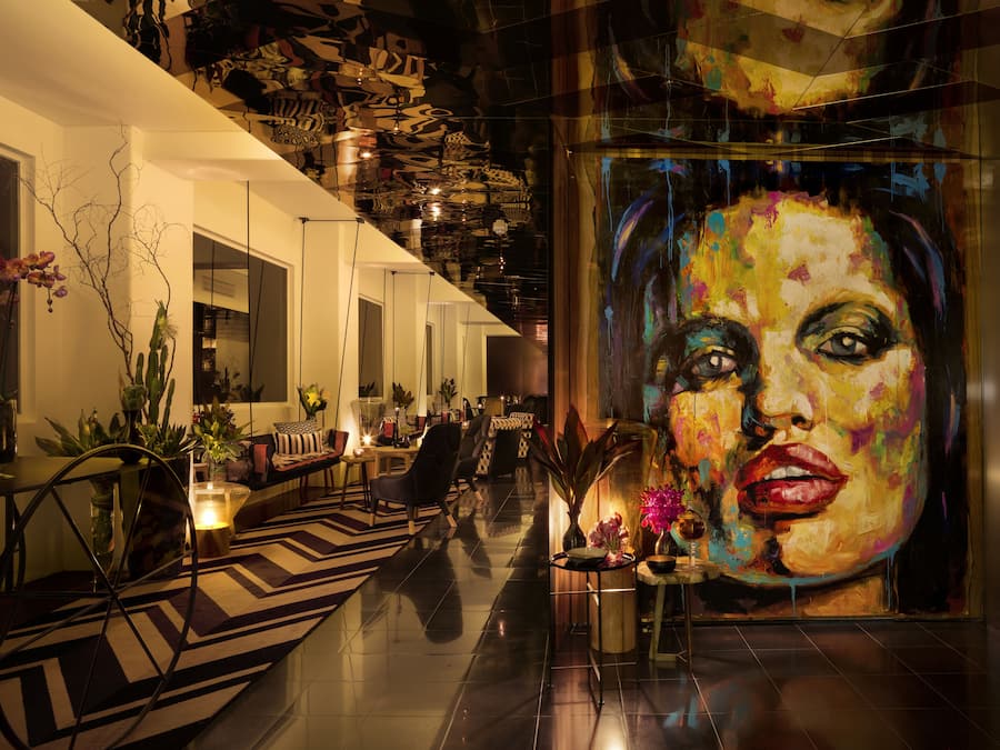 Salón en el vestíbulo