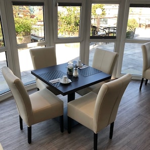 Daily buffet breakfast (EUR 15.00 per person)