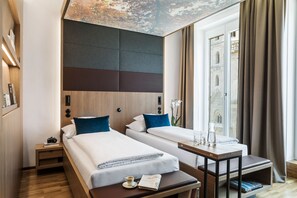 Cathedral double, city view | 1 bedroom, premium bedding, minibar, in-room safe