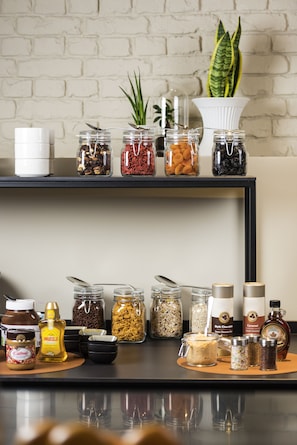 Daily buffet breakfast (EUR 15 per person)