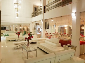 Sala de estar en el lobby