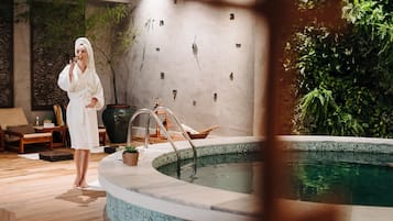Couples treatment room(s), body treatments, facials, massages