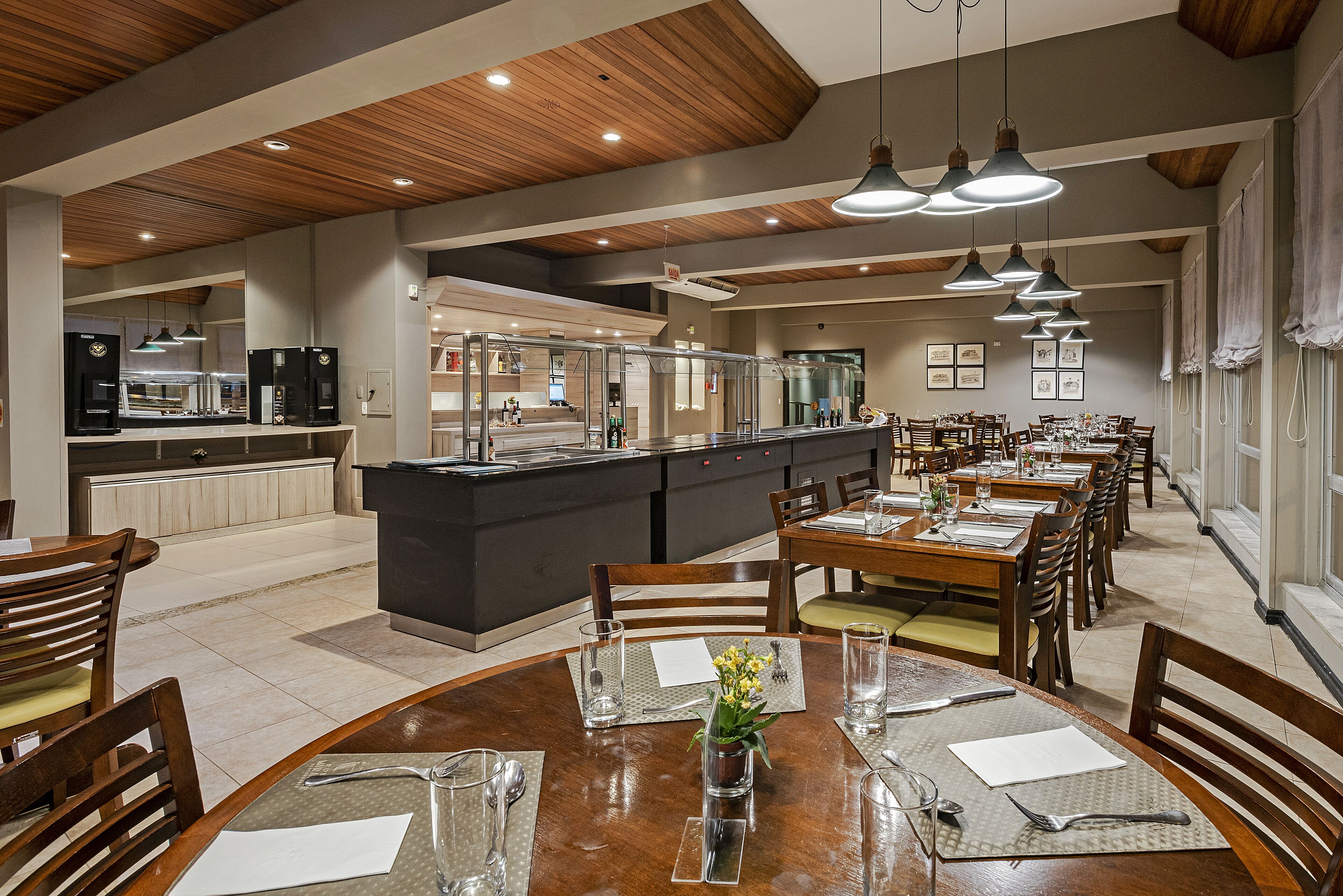 Breakfast, lunch, dinner served; Brazilian cuisine 