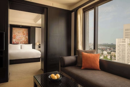 View from room. Banyan Tree Bangkok