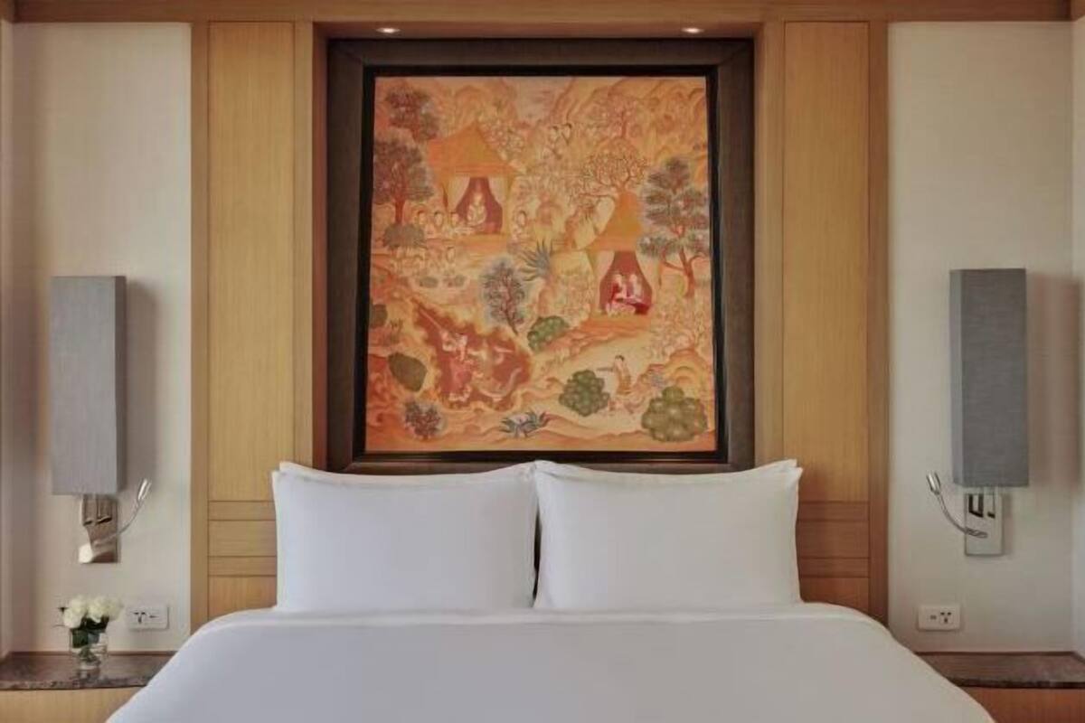 Draps en coton égyptien, literie de qualité supérieure, minibar