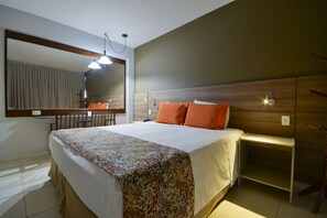 Quarto Frente Mar | Minibar, brankas, meja kerja, dan Wi-Fi gratis